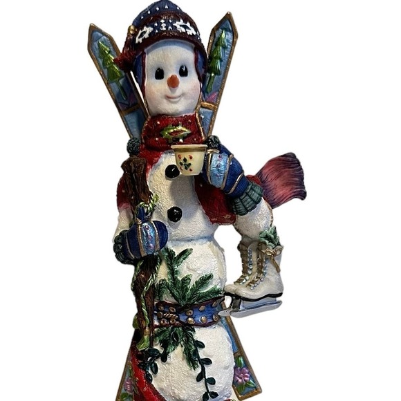 Lenox Collection "Winter Sport" Pencil Snowman 2004 - Picture 2 of 9